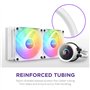 NZXT Kraken 240 RGB - Refroidisseur liquide pour processeur AIO 240 mm - Écran LCD carré personnalisable de 1,54" pour images, m