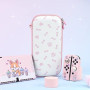 BelugaDesign Corgi Boba OLED Bundle | Carry Case Soft Cover Thumb Grips Kit | Cute Anime Bubble Tea Kawaii Dog Pink Pastel Trave