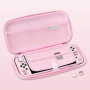 BelugaDesign Corgi Boba OLED Bundle | Carry Case Soft Cover Thumb Grips Kit | Cute Anime Bubble Tea Kawaii Dog Pink Pastel Trave