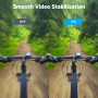 Caméra Sport 4K 30FPS 20MP WiFi - Caméra 4K Étanche jusqu'à 30M avec Stabilisation(EIS), Zoom 4X, Grand Angle de 170° - Télécomm