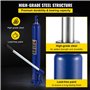 VEVOR Vérin Hydraulique Long pour Grue d'Atelier 8 T, Cylindre Hydraulique Support Moteur avec Pompe à Simple Piston et Base à C