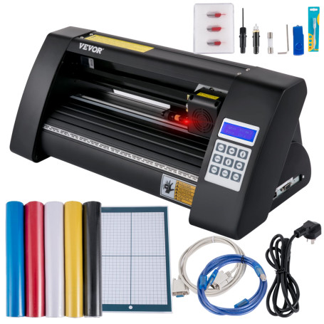 VEVOR Plotter de Découpe Vinyle 375 mm Traceur de Coupe