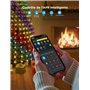 Govee Guirlande Lumineuse Sapin de Noël, RGBIC 480 LEDs Lumières de Noël Intelligentes 2M*24 Arbre de Noël Lumineux, Étanchéité 