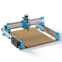 SainSmart Genmitsu 4040 PRO Fraiseuse CNC, supporte 4 axes et module WiFi, entraînement à vis amélioré pour le travail du bois, 