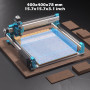 SainSmart Genmitsu 4040 PRO Fraiseuse CNC, supporte 4 axes et module WiFi, entraînement à vis amélioré pour le travail du bois, 