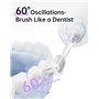 Brosse à Dents Sonique Oscillante et Vibrante pour Adultes avec Application