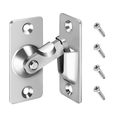 GlasFlength Verrou de Porte à Angle Droit 90 Degrés