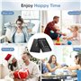 GlasFlength Stylo Multifonction Magnetique, Stylo Magnétique Créatifs Drôle Stylo Anti Stress Personnalisé Gadgets Cadeau Drole 