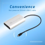 OWC Adaptateur d'écran USB-C double HDMI 4K avec DisplayLink - pour Mac Apple Silicon M1 et M2 ou autres Mac ou PC équipés d'un 