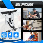 Flexzion Ensemble d'outils d'évasement pour tuyau de tube en aluminium en laiton et cuivre de 3/16-5/8 pouces avec cône d'angle 