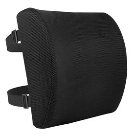 Amazon Basics Rectangulaire Coussin de soutien du dos en mousse à mémoire de forme