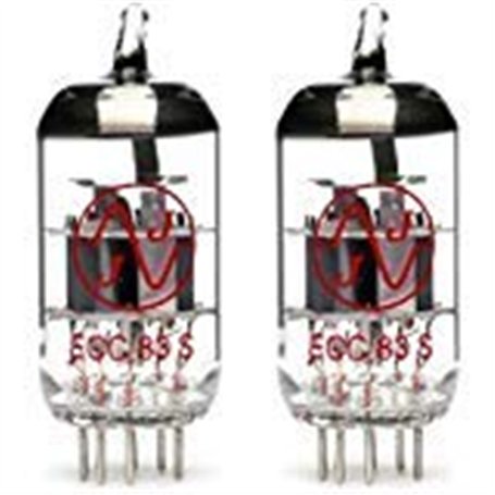 Paire de Tubes à Vide pour préampli JJ ECC83s/12AX7