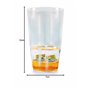 Deluxebase Floatarama Tumbler - Tigre de Verre pour Enfant en Acrylique avec Figurines d'Animaux Flottants. Gobelet tigre de 250