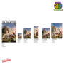 3D LiveLife Affiche murales lenticulaires Licorne étoile du Soir de Deluxebase. Poster Chateau 3D sans cadre. Décoration murale 