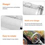 3 PCS Panier De Barbecue en Acier Inoxydable,Panier À Légumes pour Grillades en Plein Air,Paniers À Griller Cylindriques Panier 