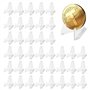 Support Monnaie Presentoir Chevalet Acrylique: 50 Pieces Chevalets Monnaie De Collection