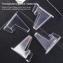 Support Monnaie Presentoir Chevalet Acrylique: 50 Pieces Chevalets Monnaie De Collection, Mini Supports De Chevalet En Acrylique
