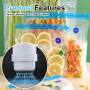 Lot de 20 sacs sous vide pour imprimante 3D - 30 x 34 cm - Filament de compression sous vide - Avec pompe à air manuelle - Réuti