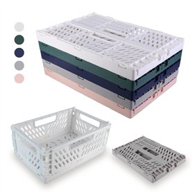 Paniers de Rangement Pliables en Plastique