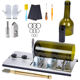 Vegena Kit coupe-bouteille en verre pour bouteilles