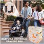 BYZESTY Panier De Vélo pour Enfant, Panier Avant Velo, Sacoche de Guidon de Vélo pour Enfants, MultiUsage, Etanche Porte, Sacoch