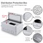 Coffret Electrique Etanche Exterieur: Boîte Etanche Electrique Exterieur IP65, Tableau Electrique 1 Rangée Etanche 8 Modules, Bo