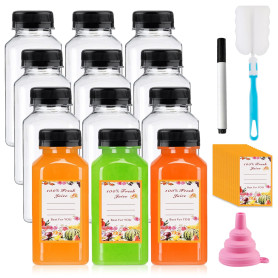 MEYAGOT Lot de 12 petites bouteilles à remplir