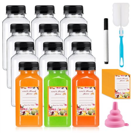 MEYAGOT Lot de 12 petites bouteilles à remplir