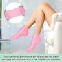 Nizirioo 3 Pièces Chaussettes Hydratantes, Chaussettes Gel Hydratant, Chaussettes De Soin Des Pieds, Pour Convient Aux Pieds Sec
