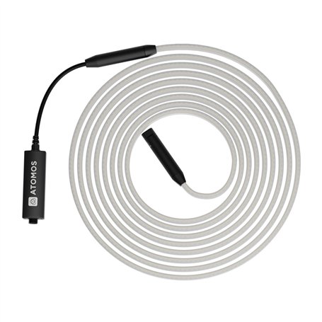 ATOMOS Sun Dragon Tuyau Lumineux 5 m – Blanc avec diffuseur