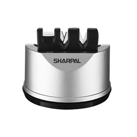 SHARPAL 191H Aiguiseur de couteaux de chef et de ciseaux de cuisine pour couteaux droits et dentelés