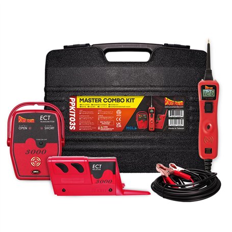 Power Probe PPKIT03S Kit de Test de Circuits Électriques Power Probe 3 et Localisateur de Court-Circuit ECT3000B avec Cccessoire