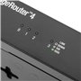 Ubiquiti Networks Edgerouter 4 Ethernet/Lan Noir Routeur Connecté - Routeurs Connectés (10,100,1000 MBit/S, 10/100/1000Base-T(X)