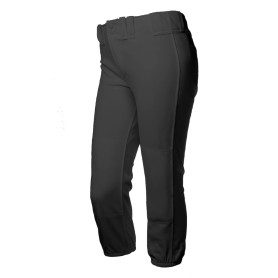 RIP-IT Pantalon de Softball Stretch 4 Directions pour Femme - Noir - Taille XL