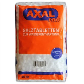 Axal Pro 25kg Salztabletten Regeneriersalz zur Wasserenthärtung