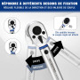 WORKPRO Clé Dynamométrique 1/4’’, Clef Dynamométrique Vélo 2-26N.m, Précision ±3%, 72 Dents, Tête à Cliquet Réversible, Barre d'