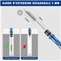 WORKPRO Tournevis de Précision 44 pièces, Kit Tournevis de Précision 42 Embouts de Tournevis en Acier S2 Résistant, Tournevis Ma