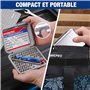 WORKPRO Tournevis de Précision 44 pièces, Kit Tournevis de Précision 42 Embouts de Tournevis en Acier S2 Résistant, Tournevis Ma