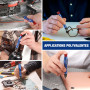 WORKPRO Tournevis de Précision 44 pièces, Kit Tournevis de Précision 42 Embouts de Tournevis en Acier S2 Résistant, Tournevis Ma