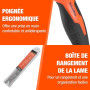 ValueMax Scie à Main Multifonction 8 en 1, Scie à Bois et Métaux avec 8 Lames Interchangeables, Poignée Ergonomique et Design Sé