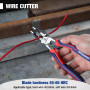 WORKPRO Pince Universelle Multifonctionnelle 209mm, Fonction 5 EN 1 - Maintenir/Dénuder/Couper/Sertir/Serrer, Fabriquée en Cr-V,