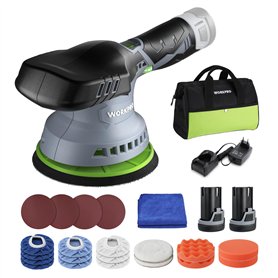 WORKPRO Polisseuse sans Fil 12V 150mm
