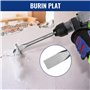 WORKPRO Jeu de Forets et Burins SDS Plus 17 Pièces, Ensemble de Forets à Béton avec Burins Pointus et Plats pour Brique, Ciment,