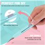 WORKPRO Lot de 3 Cutters Professionnels, Couteau Utilitaire Rétractable 9mm, Positions de Verrouillage, Cuter Rétractable, 10 La