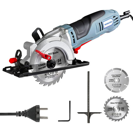 WORKPRO Mini Scie Circulaire 750W