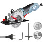 WORKPRO Mini Scie Circulaire 750W