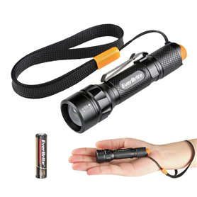 EverBrite Mini Lampe de Poche LED Zoomable 80 Lumens avec 3 Modes