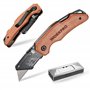 WORKPRO Cutter Utilitaire avec Mécanisme de Changement Rapide