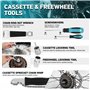 DURATECH Kit d'Outils de Réparation pour Vélo 41 pièces avec Mallette Pratique, Ensemble d'Outils de Vélo Portable pour la Répar