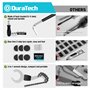 DURATECH Kit d'Outils de Réparation pour Vélo 31 pièces avec Mallette Pratique, Ensemble d'Outils de Vélo Portable pour la Répar